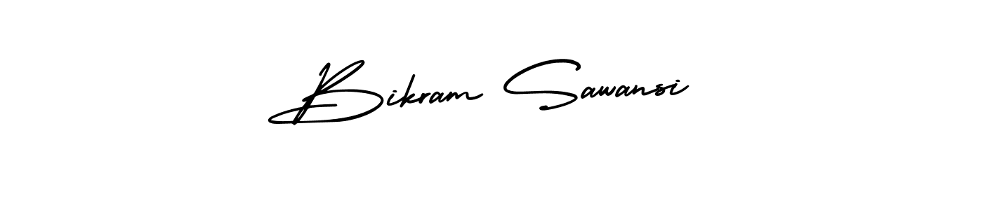 Best and Professional Signature Style for Bikram Sawansi. AmerikaSignatureDemo-Regular Best Signature Style Collection. Bikram Sawansi signature style 3 images and pictures png