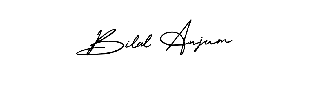 Here are the top 10 professional signature styles for the name Bilal Anjum. These are the best autograph styles you can use for your name. Bilal Anjum signature style 3 images and pictures png