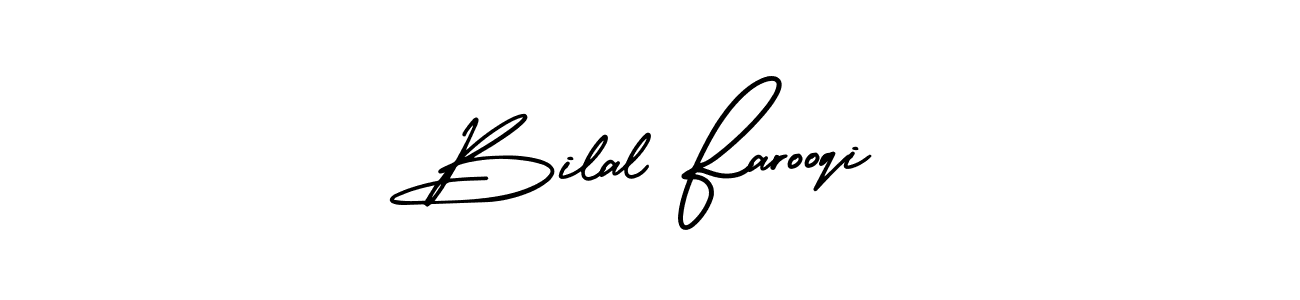 Also You can easily find your signature by using the search form. We will create Bilal Farooqi name handwritten signature images for you free of cost using AmerikaSignatureDemo-Regular sign style. Bilal Farooqi signature style 3 images and pictures png