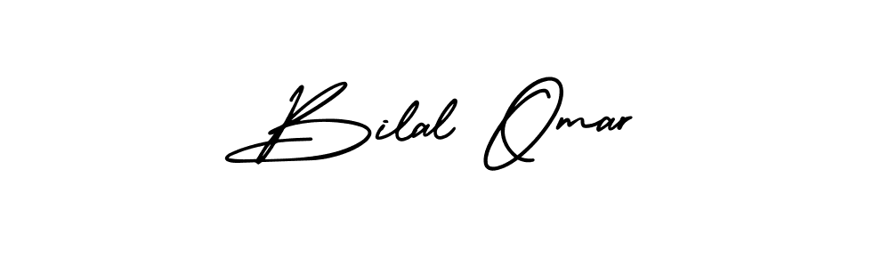 How to make Bilal Omar signature? AmerikaSignatureDemo-Regular is a professional autograph style. Create handwritten signature for Bilal Omar name. Bilal Omar signature style 3 images and pictures png