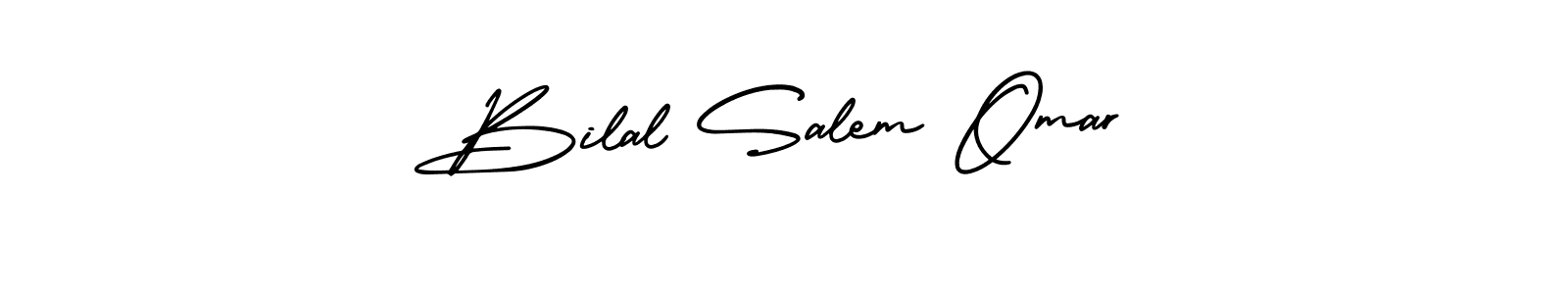 How to Draw Bilal Salem Omar signature style? AmerikaSignatureDemo-Regular is a latest design signature styles for name Bilal Salem Omar. Bilal Salem Omar signature style 3 images and pictures png