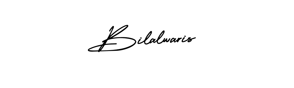 How to make Bilalwaris signature? AmerikaSignatureDemo-Regular is a professional autograph style. Create handwritten signature for Bilalwaris name. Bilalwaris signature style 3 images and pictures png