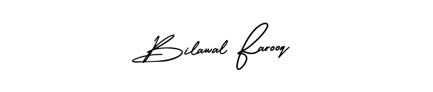 It looks lik you need a new signature style for name Bilawal Farooq. Design unique handwritten (AmerikaSignatureDemo-Regular) signature with our free signature maker in just a few clicks. Bilawal Farooq signature style 3 images and pictures png