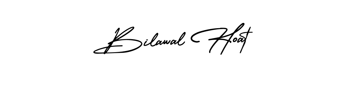 How to make Bilawal Hoat signature? AmerikaSignatureDemo-Regular is a professional autograph style. Create handwritten signature for Bilawal Hoat name. Bilawal Hoat signature style 3 images and pictures png