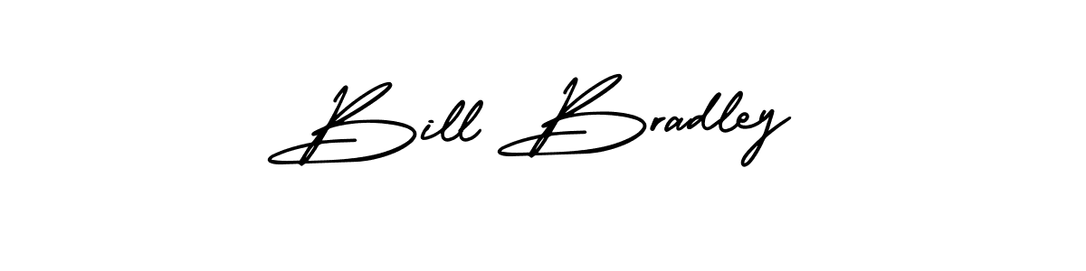 Design your own signature with our free online signature maker. With this signature software, you can create a handwritten (AmerikaSignatureDemo-Regular) signature for name Bill Bradley. Bill Bradley signature style 3 images and pictures png
