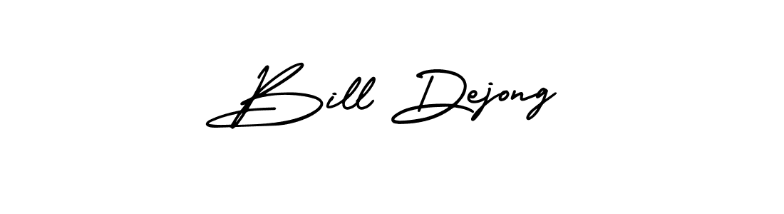 Similarly AmerikaSignatureDemo-Regular is the best handwritten signature design. Signature creator online .You can use it as an online autograph creator for name Bill Dejong. Bill Dejong signature style 3 images and pictures png