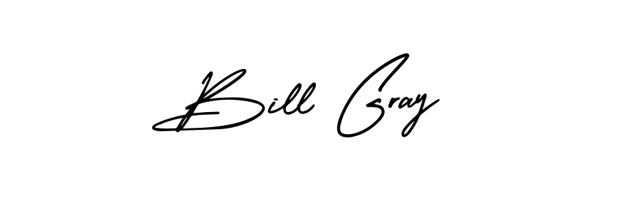 Make a beautiful signature design for name Bill Gray. With this signature (AmerikaSignatureDemo-Regular) style, you can create a handwritten signature for free. Bill Gray signature style 3 images and pictures png