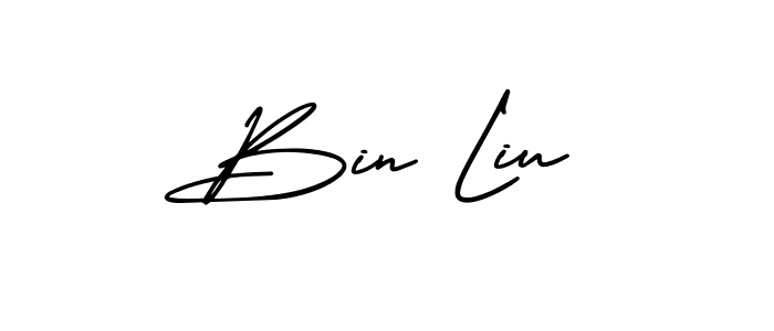 if you are searching for the best signature style for your name Bin Liu. so please give up your signature search. here we have designed multiple signature styles  using AmerikaSignatureDemo-Regular. Bin Liu signature style 3 images and pictures png