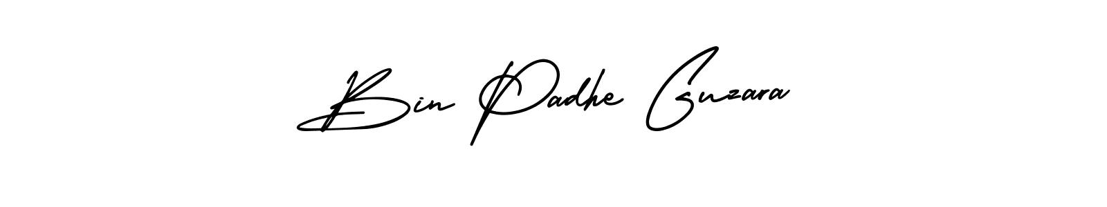 Once you've used our free online signature maker to create your best signature AmerikaSignatureDemo-Regular style, it's time to enjoy all of the benefits that Bin Padhe Guzara name signing documents. Bin Padhe Guzara signature style 3 images and pictures png