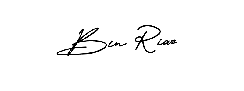 Best and Professional Signature Style for Bin Riaz. AmerikaSignatureDemo-Regular Best Signature Style Collection. Bin Riaz signature style 3 images and pictures png