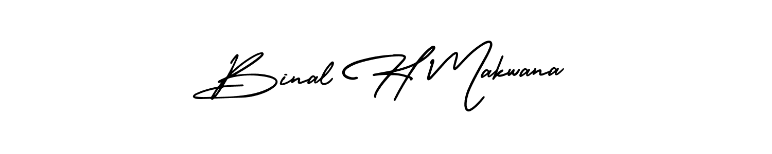 You can use this online signature creator to create a handwritten signature for the name Binal H Makwana. This is the best online autograph maker. Binal H Makwana signature style 3 images and pictures png