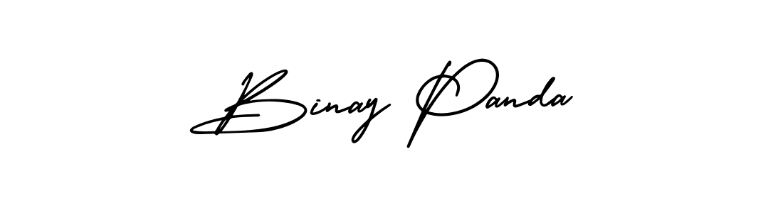 Also we have Binay Panda name is the best signature style. Create professional handwritten signature collection using AmerikaSignatureDemo-Regular autograph style. Binay Panda signature style 3 images and pictures png