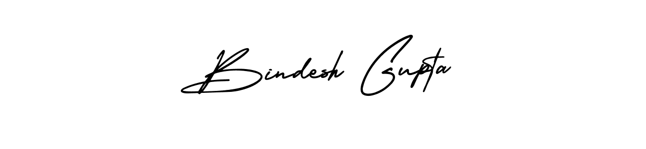 It looks lik you need a new signature style for name Bindesh Gupta. Design unique handwritten (AmerikaSignatureDemo-Regular) signature with our free signature maker in just a few clicks. Bindesh Gupta signature style 3 images and pictures png