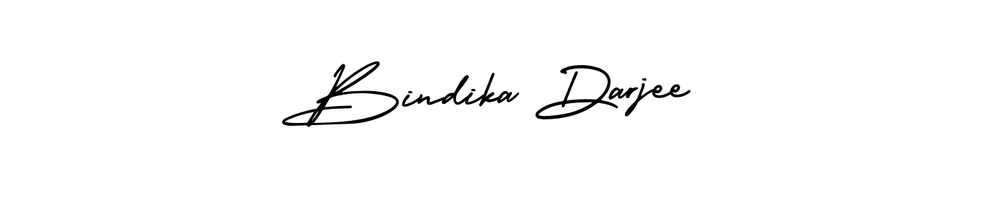 Make a beautiful signature design for name Bindika Darjee. Use this online signature maker to create a handwritten signature for free. Bindika Darjee signature style 3 images and pictures png