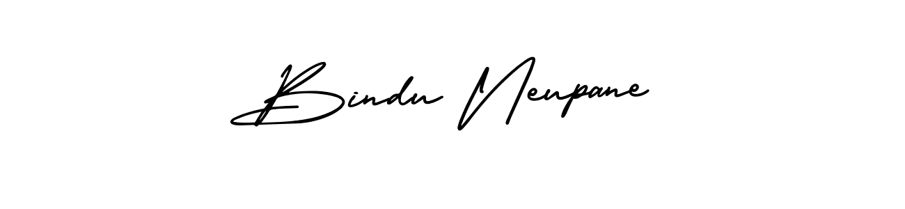 It looks lik you need a new signature style for name Bindu Neupane. Design unique handwritten (AmerikaSignatureDemo-Regular) signature with our free signature maker in just a few clicks. Bindu Neupane signature style 3 images and pictures png