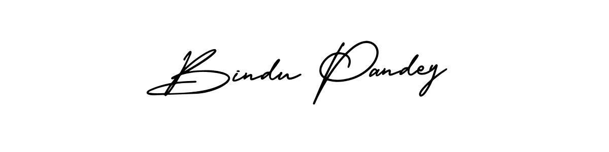 It looks lik you need a new signature style for name Bindu Pandey. Design unique handwritten (AmerikaSignatureDemo-Regular) signature with our free signature maker in just a few clicks. Bindu Pandey signature style 3 images and pictures png