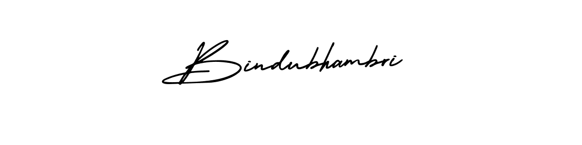 AmerikaSignatureDemo-Regular is a professional signature style that is perfect for those who want to add a touch of class to their signature. It is also a great choice for those who want to make their signature more unique. Get Bindubhambri name to fancy signature for free. Bindubhambri signature style 3 images and pictures png