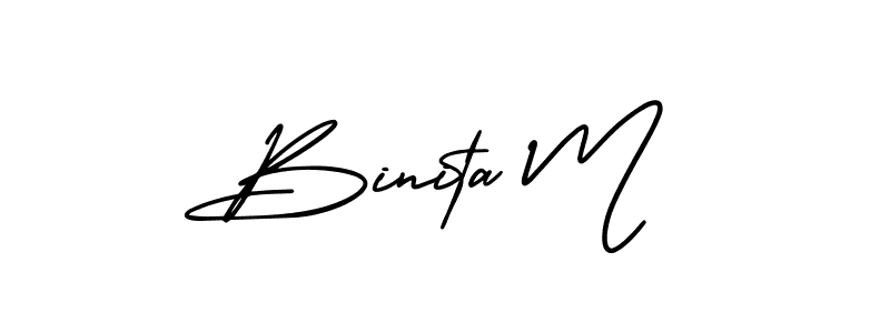 Check out images of Autograph of Binita M name. Actor Binita M Signature Style. AmerikaSignatureDemo-Regular is a professional sign style online. Binita M signature style 3 images and pictures png