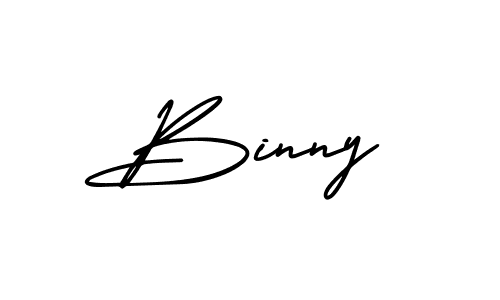 It looks lik you need a new signature style for name Binny. Design unique handwritten (AmerikaSignatureDemo-Regular) signature with our free signature maker in just a few clicks. Binny signature style 3 images and pictures png