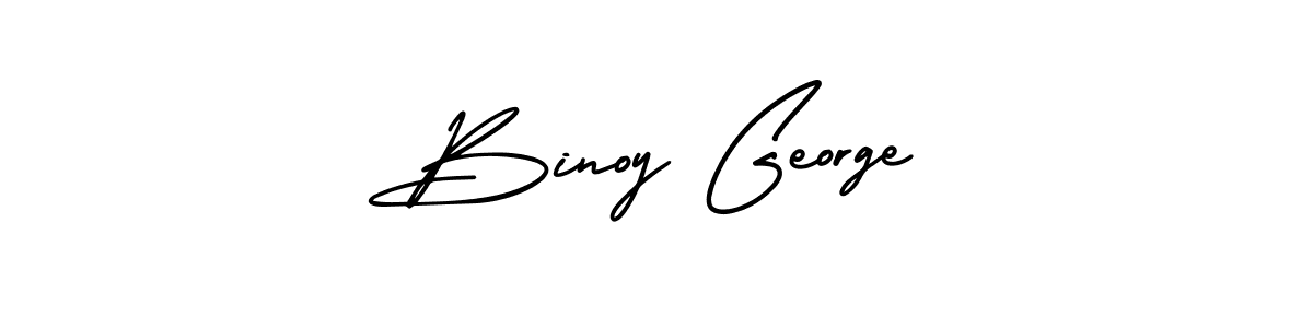 How to make Binoy George signature? AmerikaSignatureDemo-Regular is a professional autograph style. Create handwritten signature for Binoy George name. Binoy George signature style 3 images and pictures png