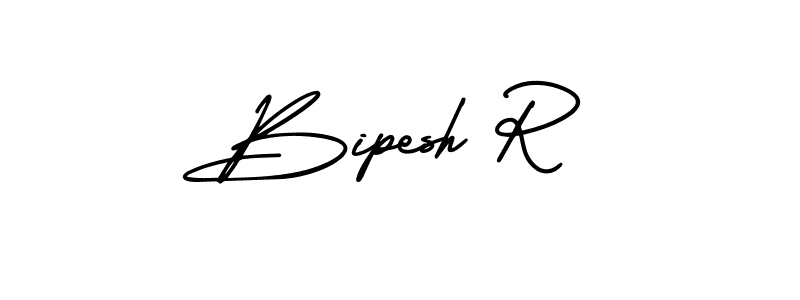 Make a beautiful signature design for name Bipesh R. Use this online signature maker to create a handwritten signature for free. Bipesh R signature style 3 images and pictures png