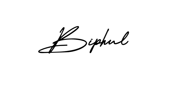 Create a beautiful signature design for name Biphul. With this signature (AmerikaSignatureDemo-Regular) fonts, you can make a handwritten signature for free. Biphul signature style 3 images and pictures png