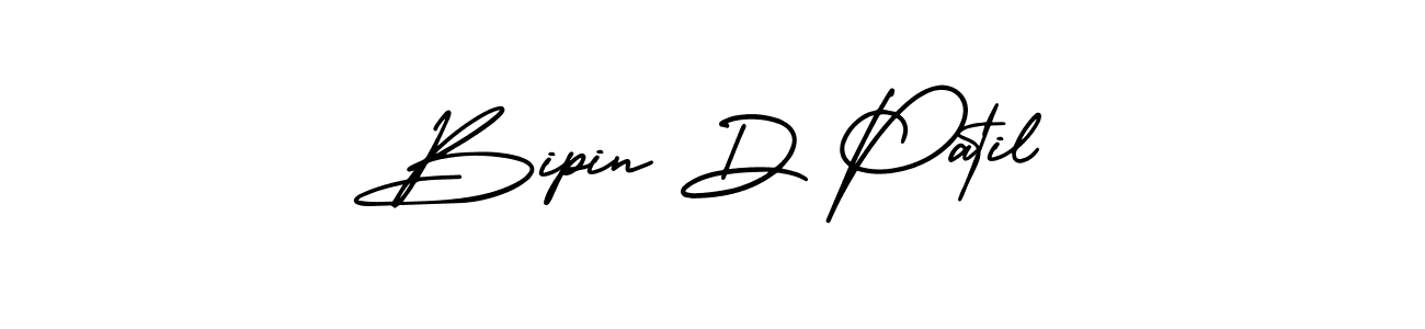 AmerikaSignatureDemo-Regular is a professional signature style that is perfect for those who want to add a touch of class to their signature. It is also a great choice for those who want to make their signature more unique. Get Bipin D Patil name to fancy signature for free. Bipin D Patil signature style 3 images and pictures png