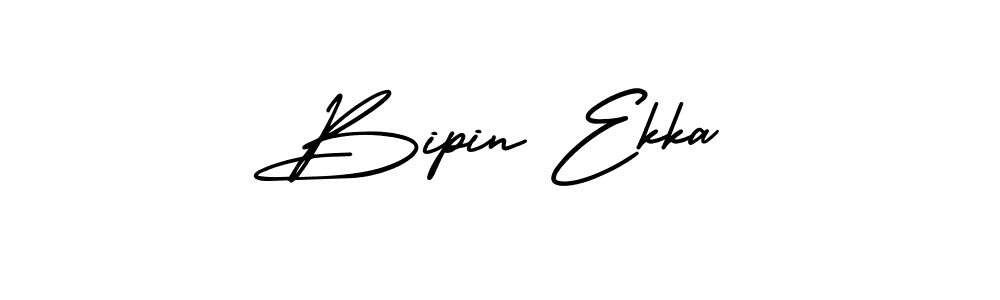 It looks lik you need a new signature style for name Bipin Ekka. Design unique handwritten (AmerikaSignatureDemo-Regular) signature with our free signature maker in just a few clicks. Bipin Ekka signature style 3 images and pictures png