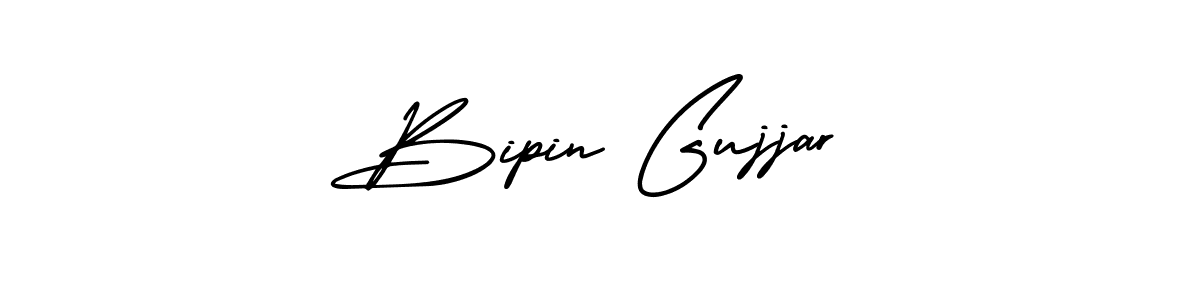 It looks lik you need a new signature style for name Bipin Gujjar. Design unique handwritten (AmerikaSignatureDemo-Regular) signature with our free signature maker in just a few clicks. Bipin Gujjar signature style 3 images and pictures png