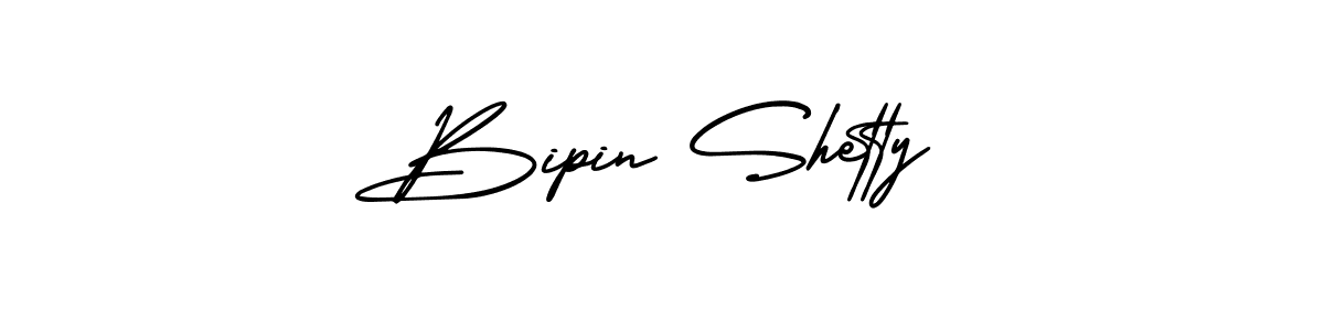 Use a signature maker to create a handwritten signature online. With this signature software, you can design (AmerikaSignatureDemo-Regular) your own signature for name Bipin Shetty. Bipin Shetty signature style 3 images and pictures png