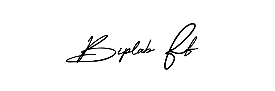 Create a beautiful signature design for name Biplab Ff. With this signature (AmerikaSignatureDemo-Regular) fonts, you can make a handwritten signature for free. Biplab Ff signature style 3 images and pictures png