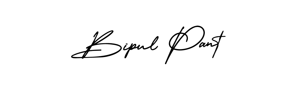 Create a beautiful signature design for name Bipul Pant. With this signature (AmerikaSignatureDemo-Regular) fonts, you can make a handwritten signature for free. Bipul Pant signature style 3 images and pictures png