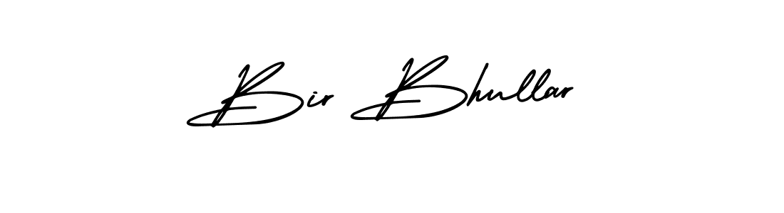 Design your own signature with our free online signature maker. With this signature software, you can create a handwritten (AmerikaSignatureDemo-Regular) signature for name Bir Bhullar. Bir Bhullar signature style 3 images and pictures png