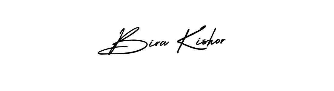 Use a signature maker to create a handwritten signature online. With this signature software, you can design (AmerikaSignatureDemo-Regular) your own signature for name Bira Kishor. Bira Kishor signature style 3 images and pictures png