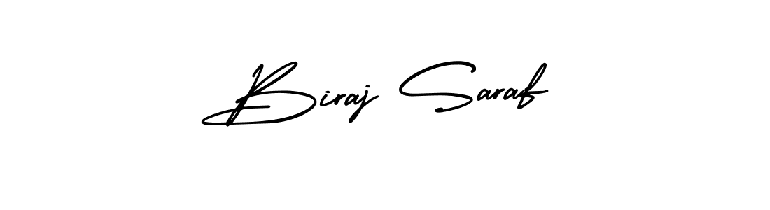 Best and Professional Signature Style for Biraj Saraf. AmerikaSignatureDemo-Regular Best Signature Style Collection. Biraj Saraf signature style 3 images and pictures png