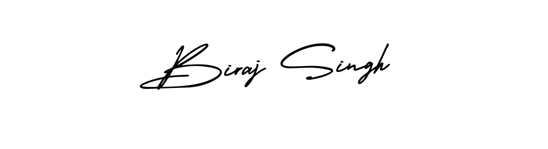 Create a beautiful signature design for name Biraj Singh. With this signature (AmerikaSignatureDemo-Regular) fonts, you can make a handwritten signature for free. Biraj Singh signature style 3 images and pictures png