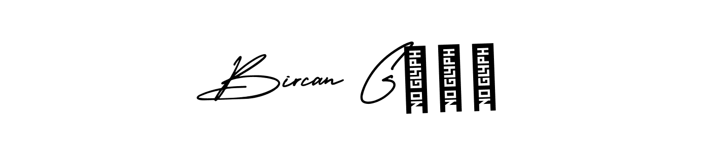 Create a beautiful signature design for name Bircan GÜŞŞ. With this signature (AmerikaSignatureDemo-Regular) fonts, you can make a handwritten signature for free. Bircan GÜŞŞ signature style 3 images and pictures png