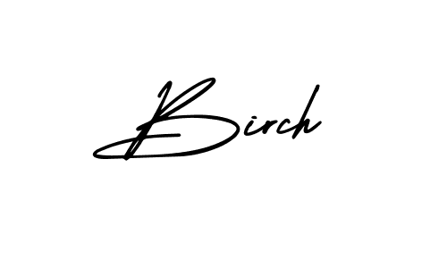 Make a beautiful signature design for name Birch. With this signature (AmerikaSignatureDemo-Regular) style, you can create a handwritten signature for free. Birch signature style 3 images and pictures png