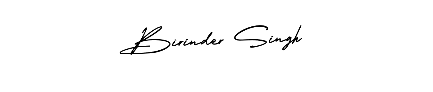 How to make Birinder Singh signature? AmerikaSignatureDemo-Regular is a professional autograph style. Create handwritten signature for Birinder Singh name. Birinder Singh signature style 3 images and pictures png