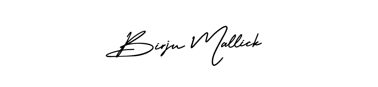 Design your own signature with our free online signature maker. With this signature software, you can create a handwritten (AmerikaSignatureDemo-Regular) signature for name Birju Mallick. Birju Mallick signature style 3 images and pictures png