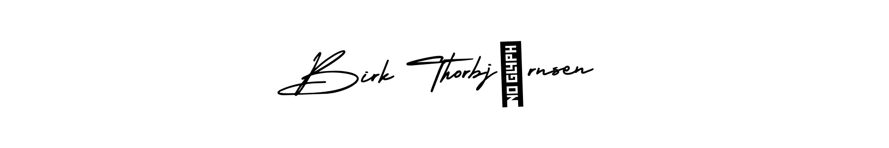 Make a beautiful signature design for name Birk Thorbjørnsen. Use this online signature maker to create a handwritten signature for free. Birk Thorbjørnsen signature style 3 images and pictures png