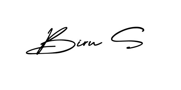 You can use this online signature creator to create a handwritten signature for the name Biru S. This is the best online autograph maker. Biru S signature style 3 images and pictures png