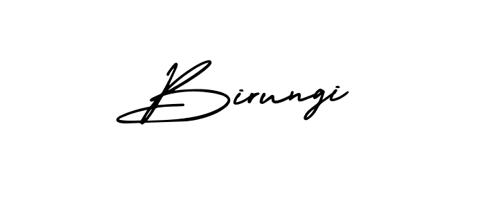 Create a beautiful signature design for name Birungi. With this signature (AmerikaSignatureDemo-Regular) fonts, you can make a handwritten signature for free. Birungi signature style 3 images and pictures png