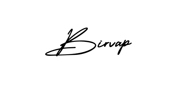 How to make Birvap signature? AmerikaSignatureDemo-Regular is a professional autograph style. Create handwritten signature for Birvap name. Birvap signature style 3 images and pictures png