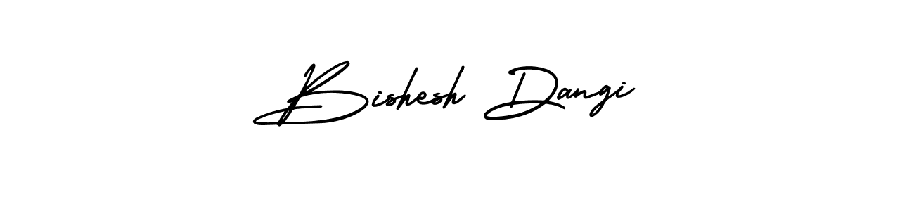 Similarly AmerikaSignatureDemo-Regular is the best handwritten signature design. Signature creator online .You can use it as an online autograph creator for name Bishesh Dangi. Bishesh Dangi signature style 3 images and pictures png