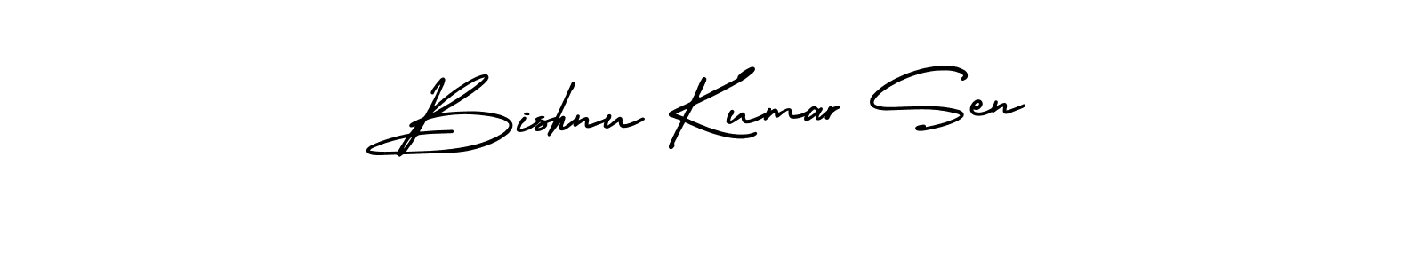 Create a beautiful signature design for name Bishnu Kumar Sen. With this signature (AmerikaSignatureDemo-Regular) fonts, you can make a handwritten signature for free. Bishnu Kumar Sen signature style 3 images and pictures png