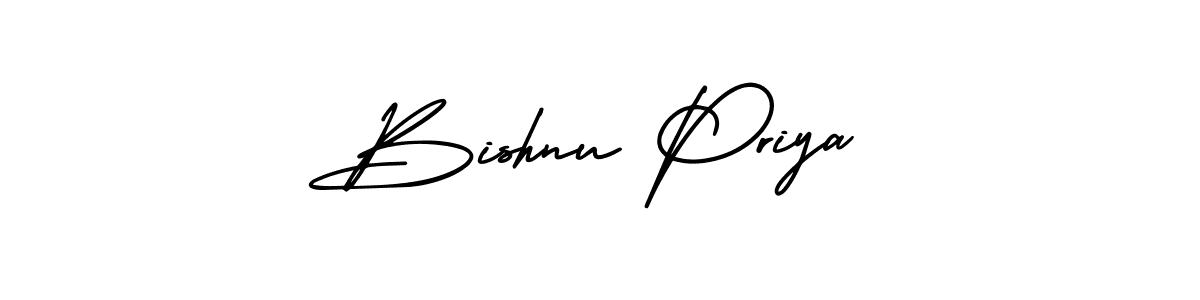 Make a beautiful signature design for name Bishnu Priya. Use this online signature maker to create a handwritten signature for free. Bishnu Priya signature style 3 images and pictures png