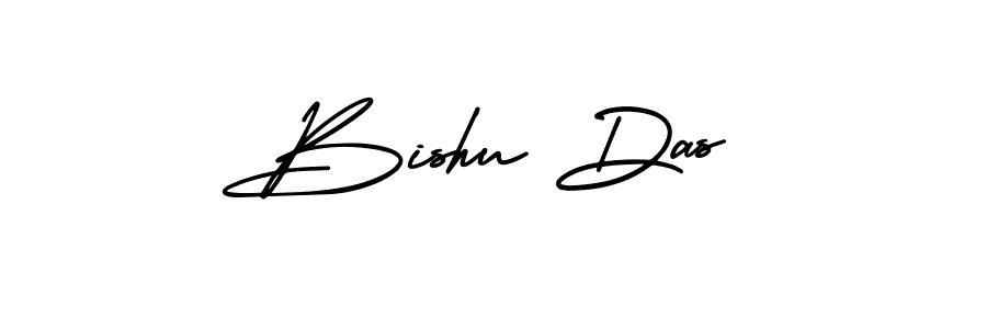 You should practise on your own different ways (AmerikaSignatureDemo-Regular) to write your name (Bishu Das) in signature. don't let someone else do it for you. Bishu Das signature style 3 images and pictures png