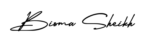 Create a beautiful signature design for name Bisma Sheikh. With this signature (AmerikaSignatureDemo-Regular) fonts, you can make a handwritten signature for free. Bisma Sheikh signature style 3 images and pictures png
