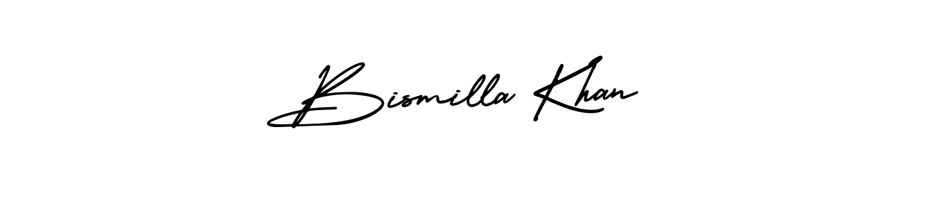 Similarly AmerikaSignatureDemo-Regular is the best handwritten signature design. Signature creator online .You can use it as an online autograph creator for name Bismilla Khan. Bismilla Khan signature style 3 images and pictures png